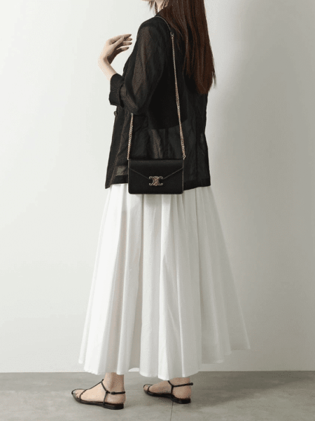 [셀린느] 마고 체인 지갑 10L033DPV.38NO