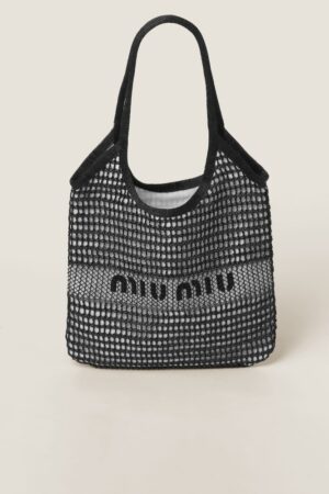 [미우미우] 우븐 패브릭 리넨 미니 5BG231_2DO5_F0889_V_OZO