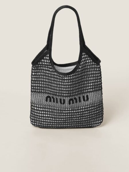 [미우미우] 우븐 패브릭 리넨 미니 5BG231_2DO5_F0889_V_OZO