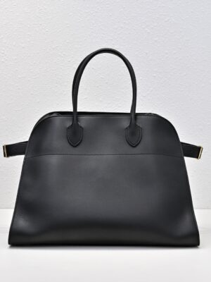 [더 로우] 소프트 마고 15 레더 백 블랙 W1255L72BLSG