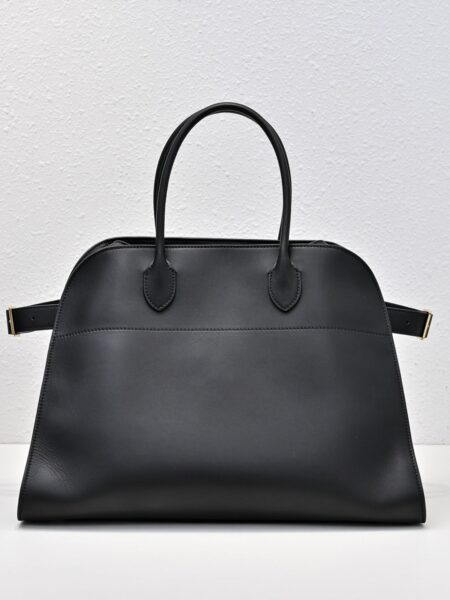 [더 로우] 소프트 마고 15 레더 백 블랙 W1255L72BLSG