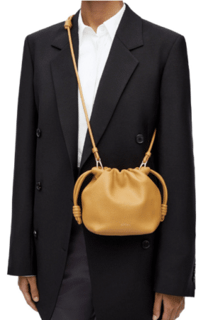 [로에베] 미니 플라멩코 펄스 나파 램스킨 사하라 A914CBPX03-6715