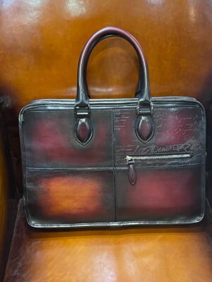 [벨루티] 네오 드레이프 레더 브리프케이스 (2 COLORS)