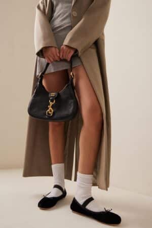 [미우미우] 마드라스 레더 호보 백 5BC107 2AJB F0002