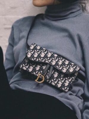 [디올] 새들 벨트 파우치 백 S5619CTZQ