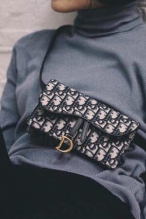 [디올] 새들 벨트 파우치 백 S5619CTZQ