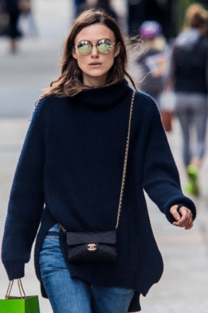 [샤넬] 뉴미니 클래식 플랩백 램스킨 금장 A69900