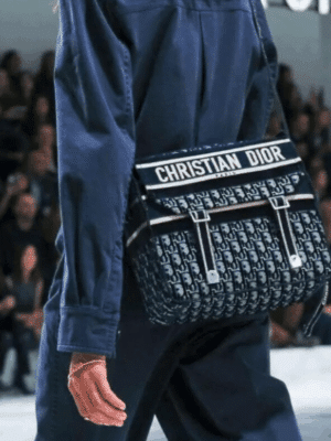 [디올] 오블리크 자카드 캠프 백 M1291VRIW_M928