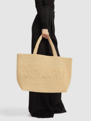 [생로랑] 라피아 소재의 생 로랑 토트백 776763GAAEL2063