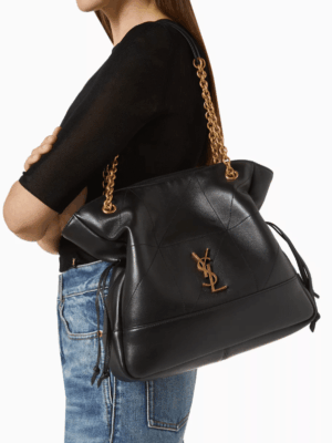 [생로랑] 제이미 스몰 램스킨 쇼퍼 833948