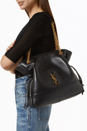 [생로랑] 제이미 스몰 램스킨 쇼퍼 833948