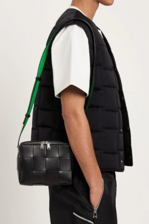 [보테가베네타] 카세트 카메라 레더 크로스백 P00777821