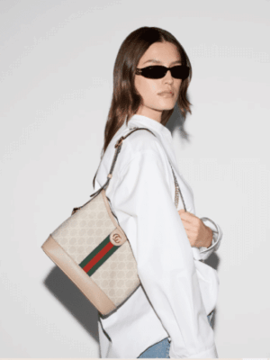 [구찌]오피디아 스몰 숄더백 화이트 781402