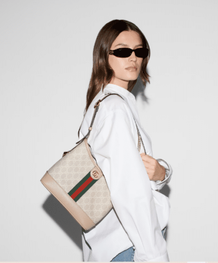 [구찌]오피디아 스몰 숄더백 화이트 781402