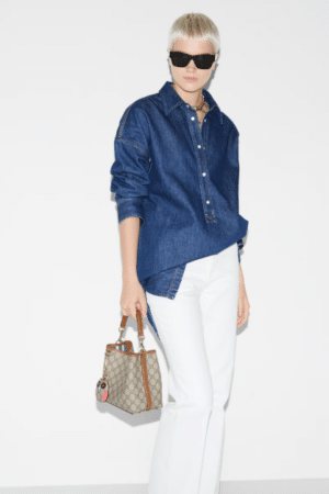 [구찌] 엠블럼 미니 버킷백 815118