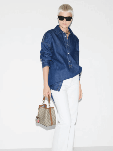 [구찌] 엠블럼 미니 버킷백 815118