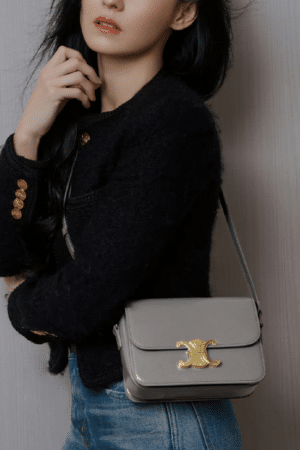 [셀린느] 클래식 트리옹프백 187363BF4.10BL