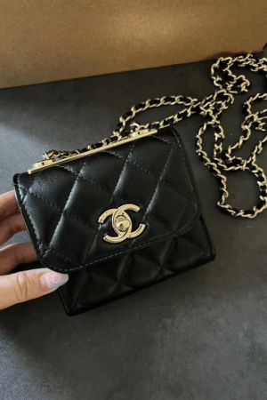 [샤넬] 트렌디 CC 미니백 블랙 A81633