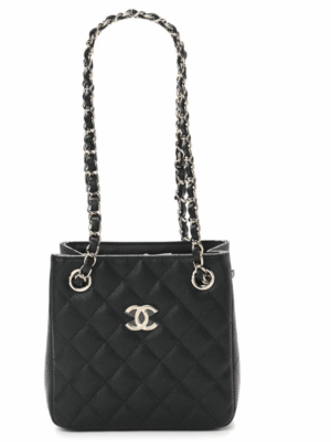 [샤넬] 클래식 미니 버킷백 캐비어 AS3176