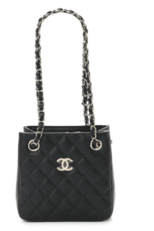 [샤넬] 클래식 미니 버킷백 캐비어 AS3176