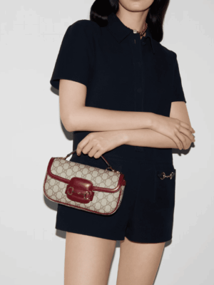 [구찌] 홀스빗 1955 스몰 탑 핸들백 815206