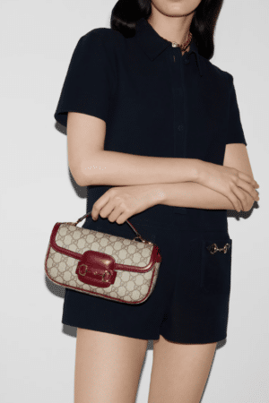 [구찌] 홀스빗 1955 스몰 탑 핸들백 815206