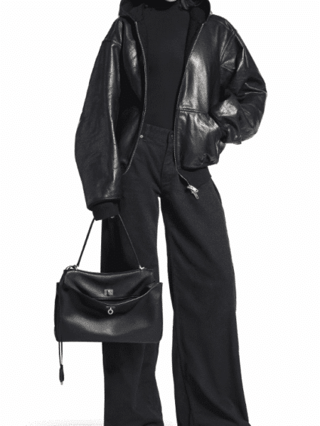 [발렌시아가] 로데오 미디엄 핸드백 블랙 7897722AA4U1000