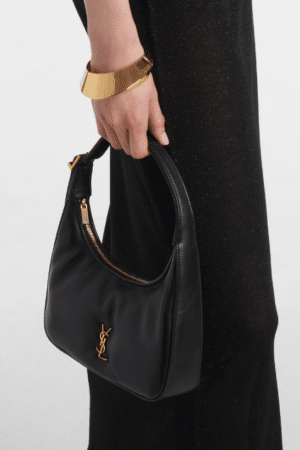 [생로랑] 플런지드 램스킨 소재 calypso 미니 호보 백 791484