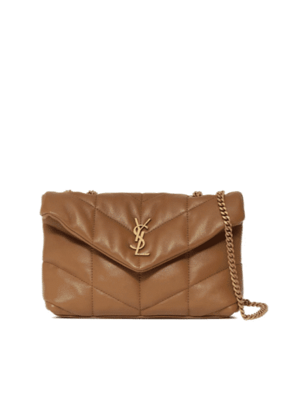 [생로랑] 푸퍼 토이 숄더백 브라운 759337