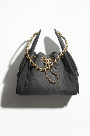 [샤넬] 25백 호보 스몰 데님 AS5293