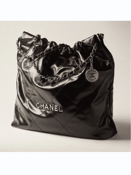 [샤넬] 22 스몰 은장 핸드백 AS3260