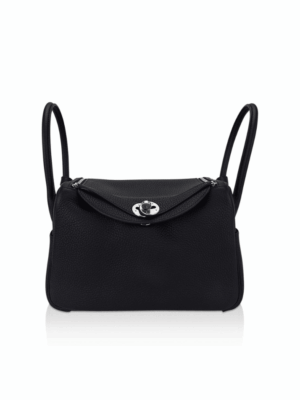 [에르메스] 린디  26cm Clemence/ Noir - Silver