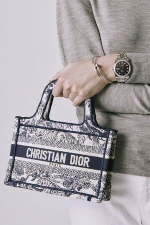[디올] 미니 북 토트백 S5475ZTDT