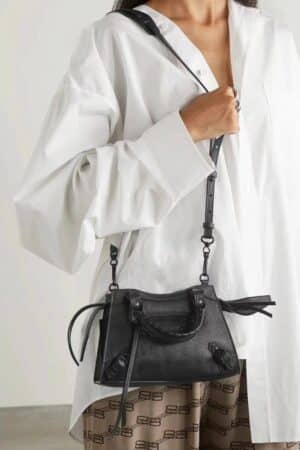 [발렌시아가] 미니 네오 클래식 탑 핸들 숄더백 63852415Y471000