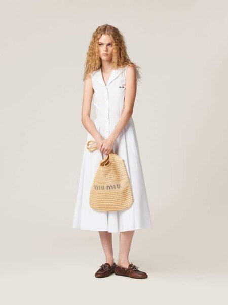 [미우미우] 우븐 패브릭 리넨 미니 5BG231_2DO5_F0889_V_OZO