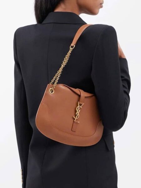 [생로랑] 시에나 YSL-플라크 레더 백 753799