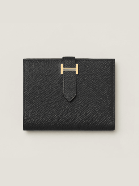 [에르메스] Bearn 컴팩트 반지갑 Epsom - Gold H039790C (3 COLORS)