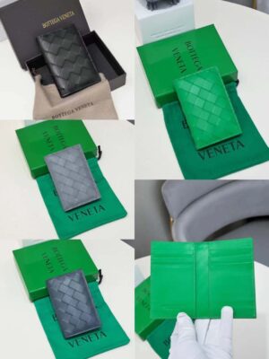 [보테가베네타] 인트레치아토 플랩 카드 케이스 592619 (4 COLORS)