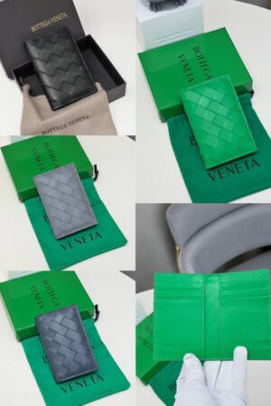 [보테가베네타] 인트레치아토 플랩 카드 케이스 592619 (4 COLORS)