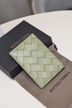 [보테가베네타] 인트레치아토 플랩 카드 케이스 592619 (2 COLORS)
