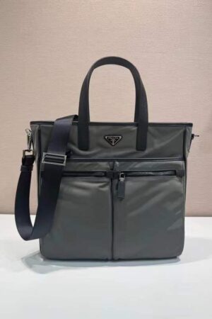 ​[프라다] 리나일론 및 사피아노 가죽 토트백 (2VG860)