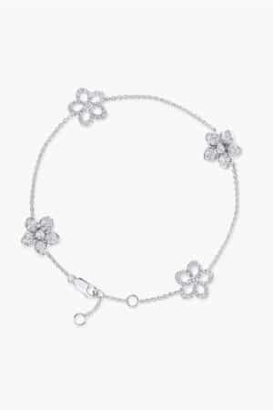 [그라프] 와일드 플라워 파베 다이아몬드 브레이슬릿 RGB515