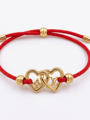 [루이비통] My LV Love 엘라스틱 코드 브레이슬릿 (3 COLORS)