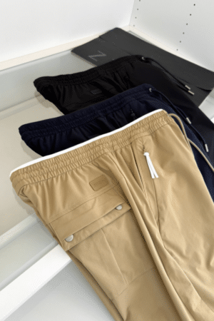 [제냐] 코튼 블렌드 카고 조거 팬츠 (3 COLORS)