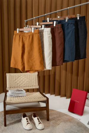 [키톤] 린넨 드로스트링 쇼츠 (5 COLORS)