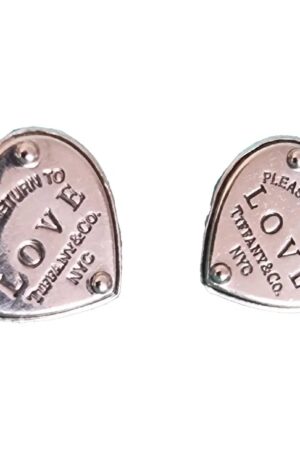 [티파니앤코] 미니 하트 태그 이어링