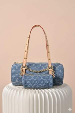 [루이비통] 데님 빠삐용 M46830