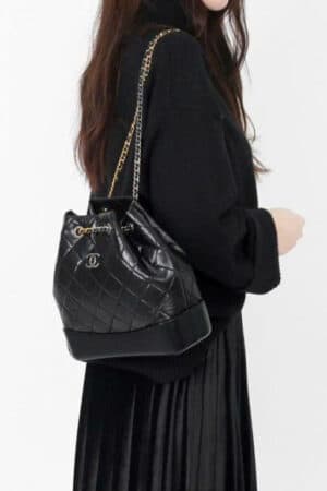 [베트남 출고] 샤넬 가브리엘 백팩 스몰 블랙 A94485
