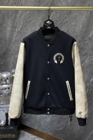[크롬하츠] 세미터리 홀스슈 바시티 자켓