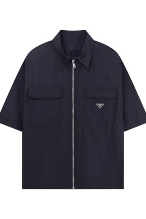 [프라다] 반팔 경량 나일론 셔츠